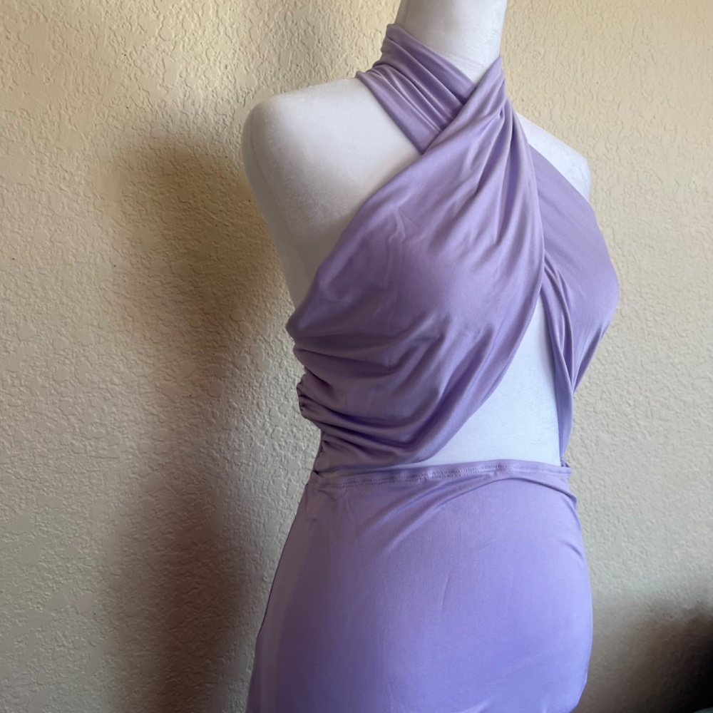 DRESS-Lavender Color - Picture 4 of 4